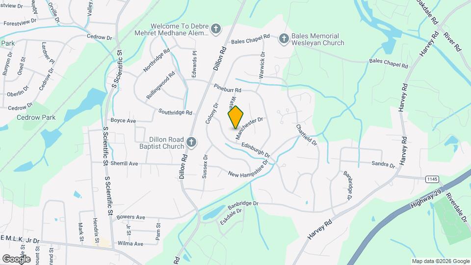 3005 Manchester Dr Mapa y Detalles de la Ubicación