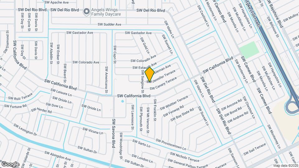 1074 SW Jennifer Terrace Map and Location Details