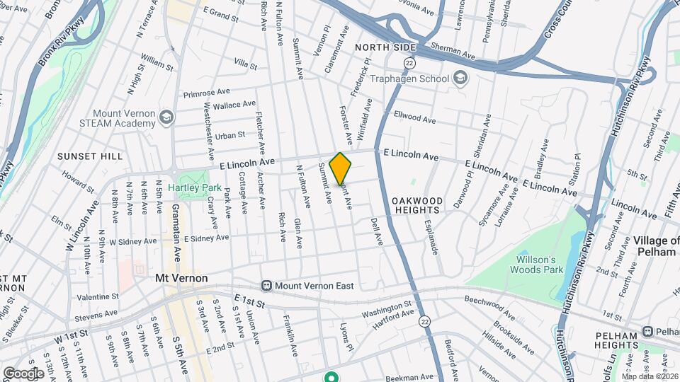 148 Claremont Ave Map and Location Details