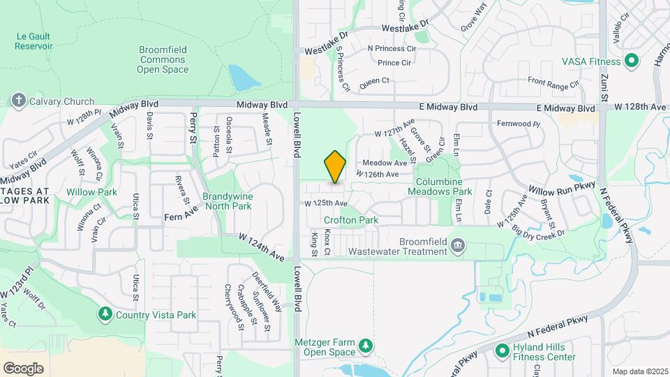 12616 Julian Point Map and Location Details