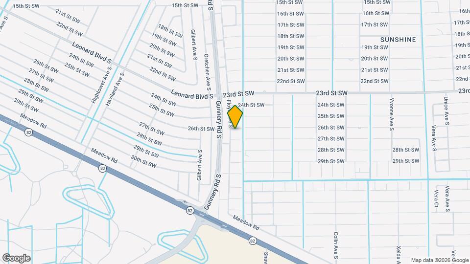 4303 26th St SW Map and Location Details