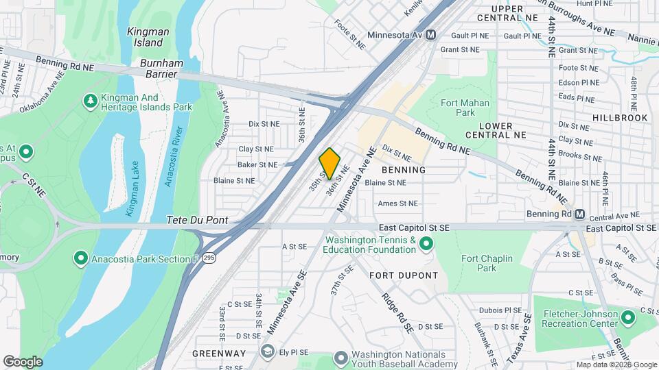 150 36th St NE Map and Location Details