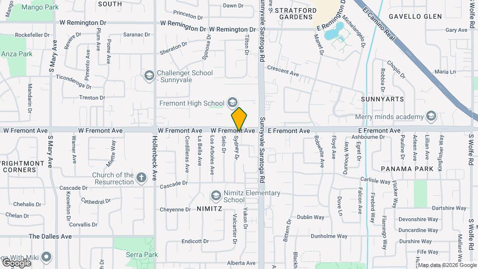 1303 Victoria Ter Mapa y Detalles de la Ubicación