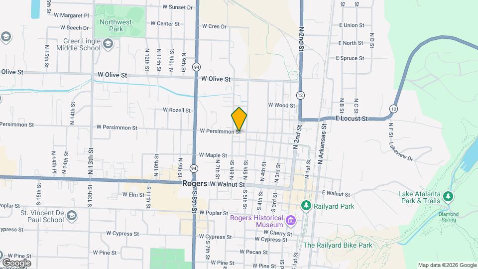 502 W Persimmon St Map and Location Details