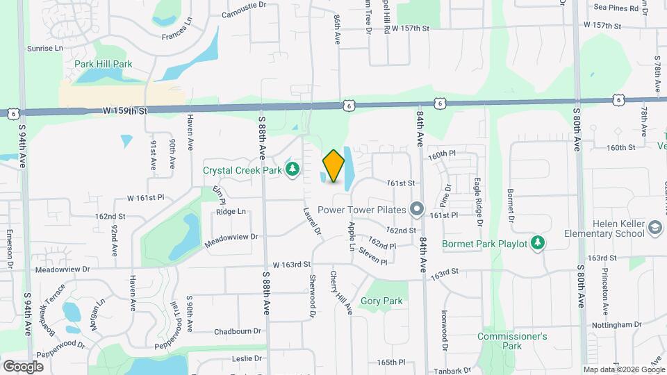 16140 Creekmont Ct Map and Location Details
