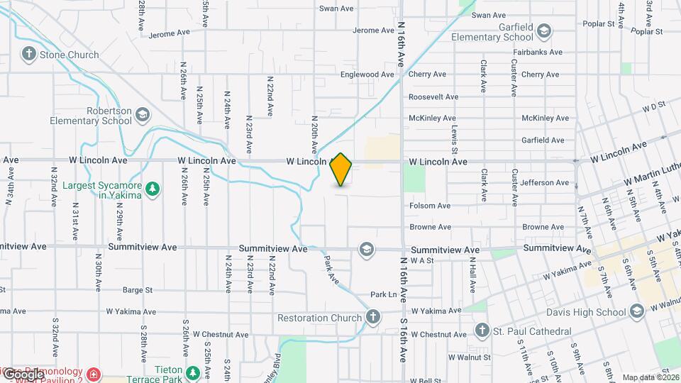 312 N 18th Ave Map and Location Details