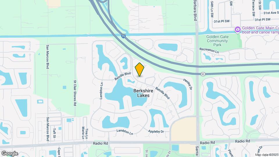 729 Landover Ct Map and Location Details