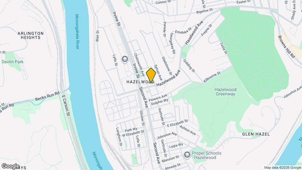 137 Hazelwood Ave, Unit 1 Map and Location Details