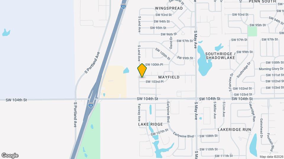 3221 SW 103rd Pl Map and Location Details