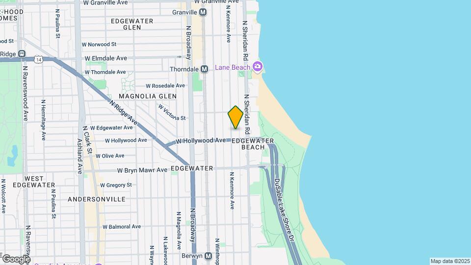 5713-5715 N Kenmore Ave Mapa y Detalles de la Ubicación
