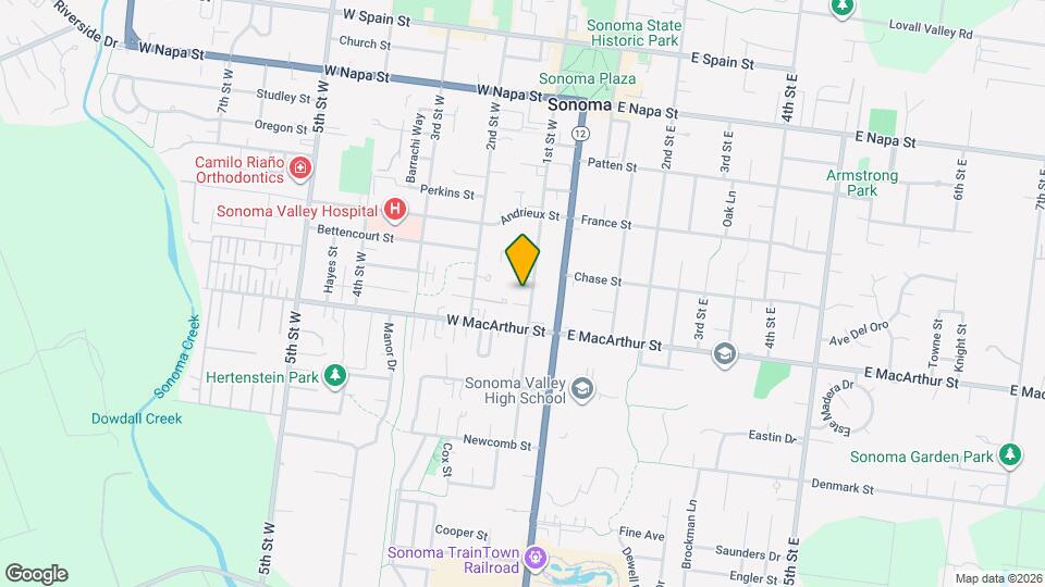 839 1st St W Map and Location Details