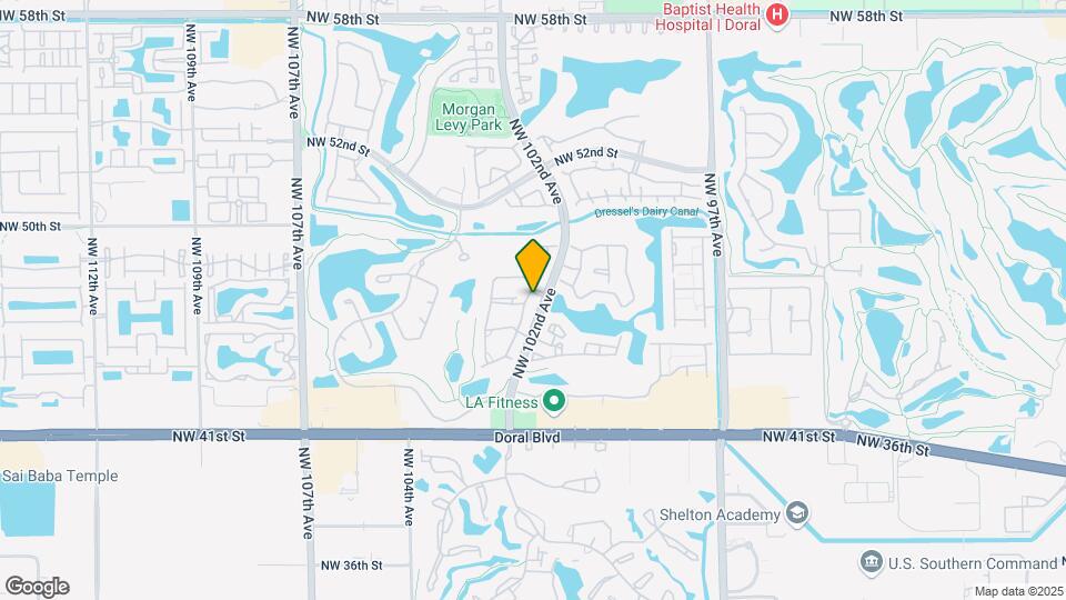 4700 NW 102nd Ave Map and Location Details