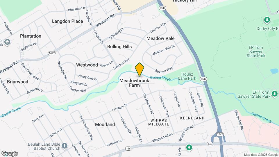 2104 Terriwood Ct Mapa y Detalles de la Ubicación