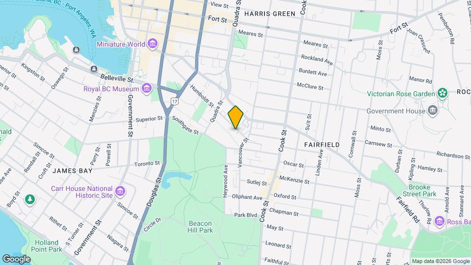 965 Humboldt St Map and Location Details