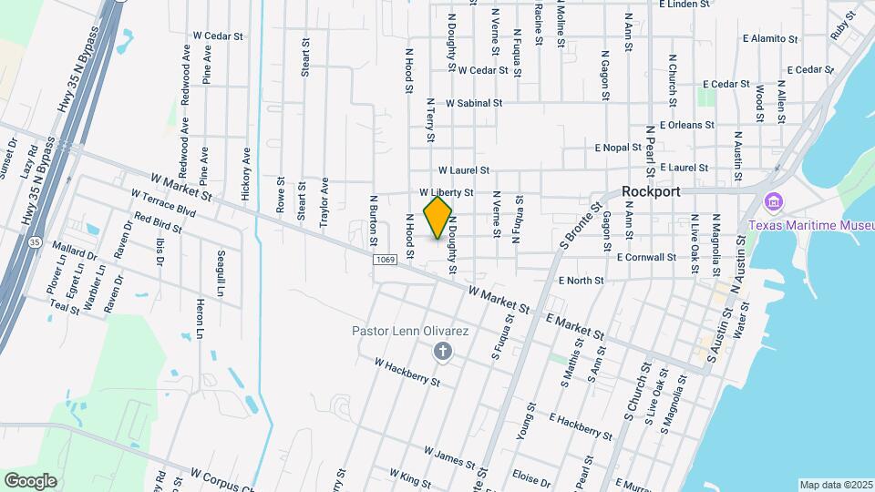 419 W Concho St Map and Location Details
