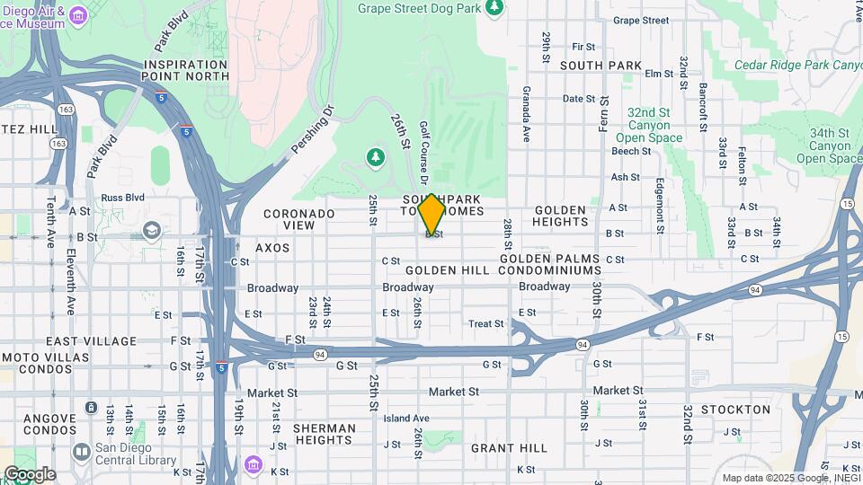 2629 B St Mapa y Detalles de la Ubicación