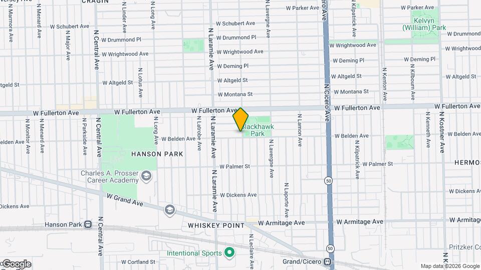 5102 W Belden St, Unit 2 Mapa y Detalles de la Ubicación