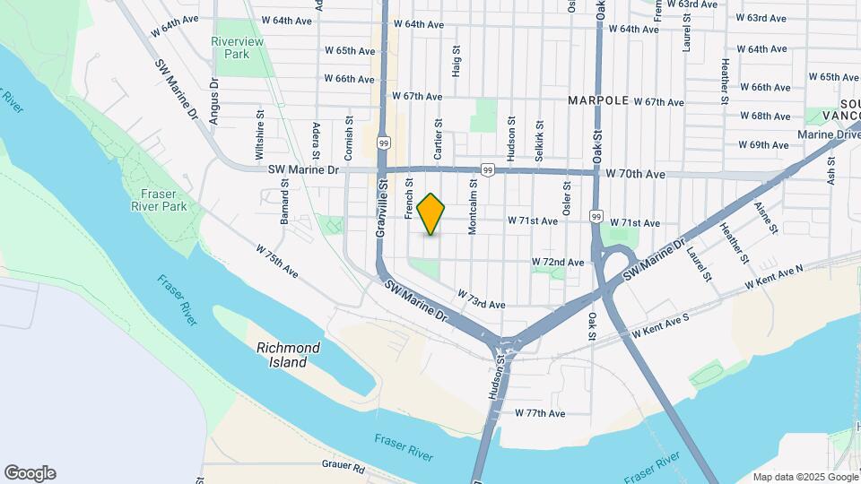 8741 Cartier St Map and Location Details