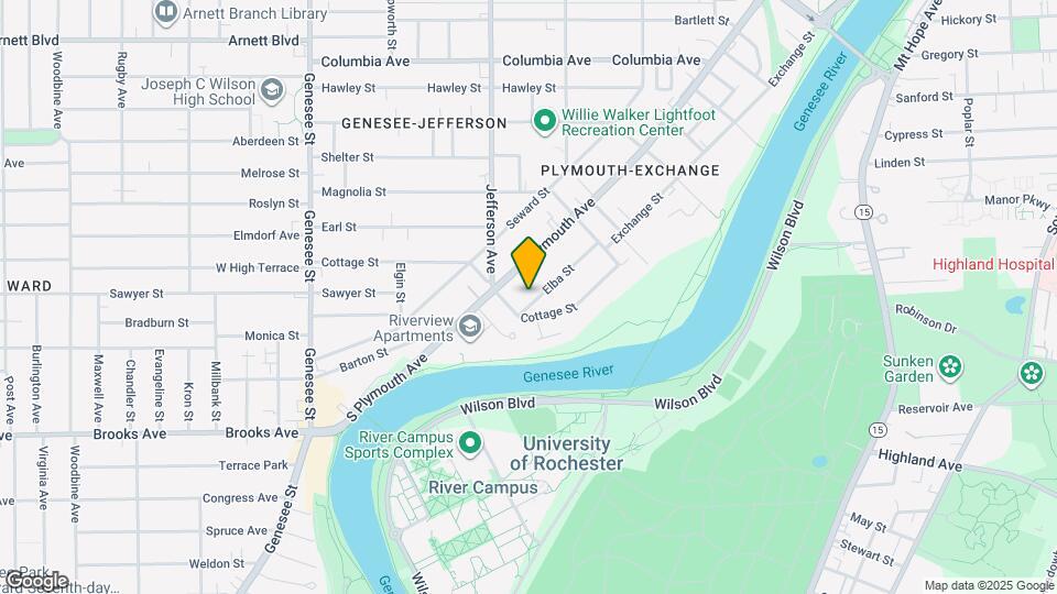 121 Elba St Map and Location Details