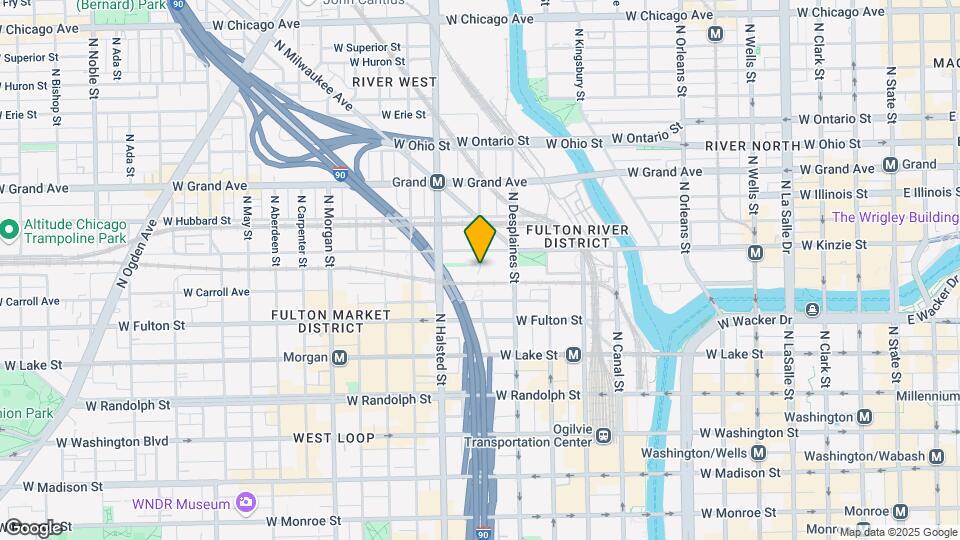 354 N Union Ave Map and Location Details