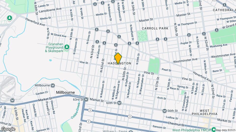 6035 Vine St Map and Location Details