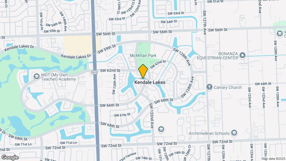 6427 SW 132nd Ct Cir Map and Location Details