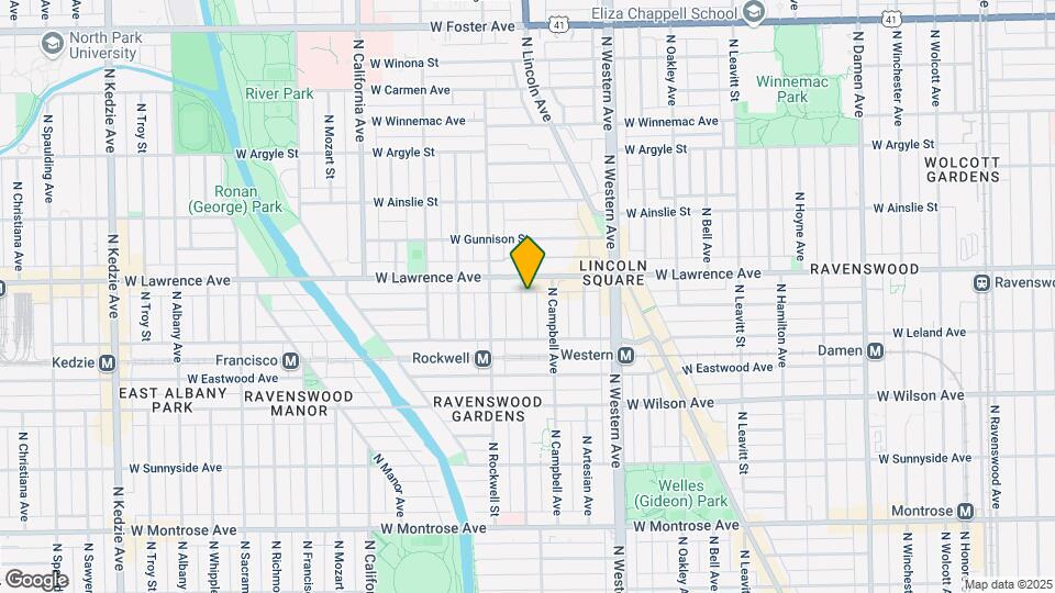 4741 N Maplewood Ave, Unit M02B Map and Location Details