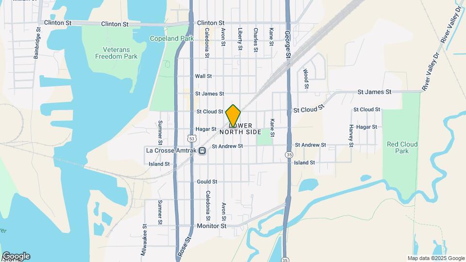 820 Hagar St Map and Location Details