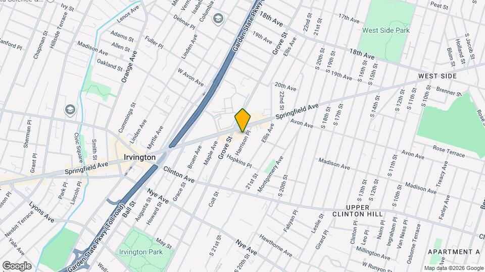 27 Harrison Plz, Unit 2 Map and Location Details