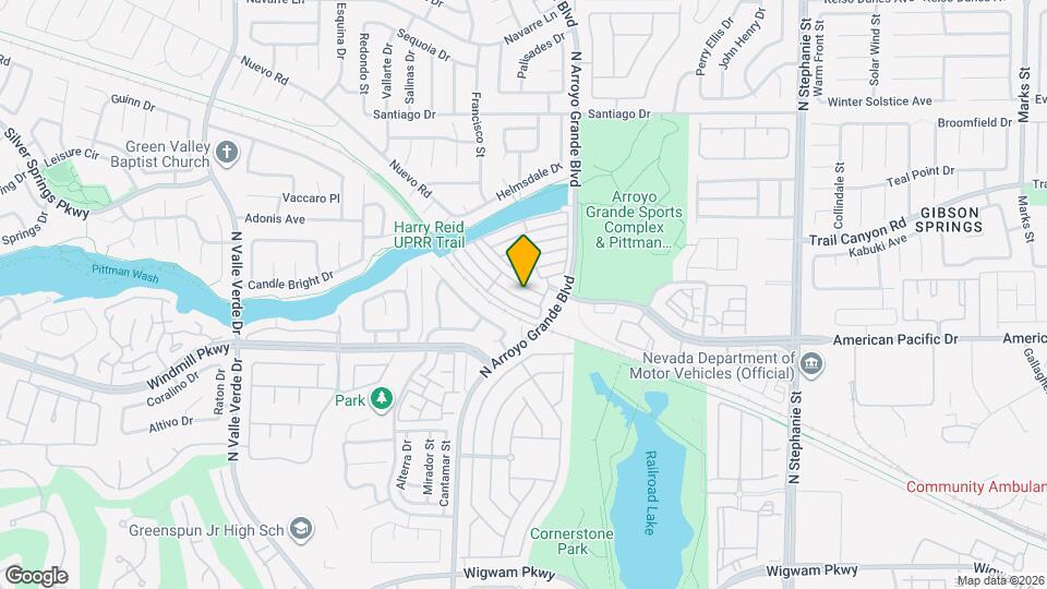 1612 Aspen Meadows Dr Map and Location Details