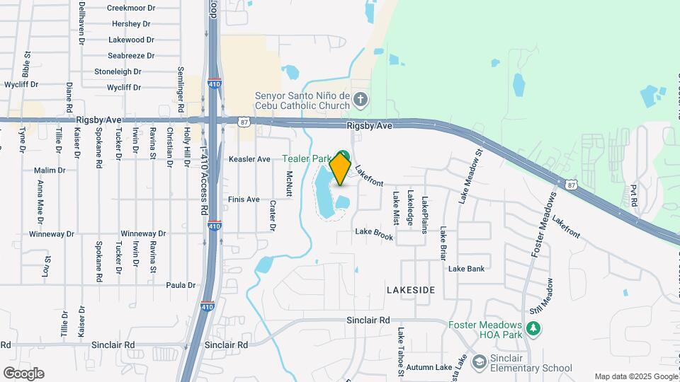 5706 Lake Cove Map and Location Details