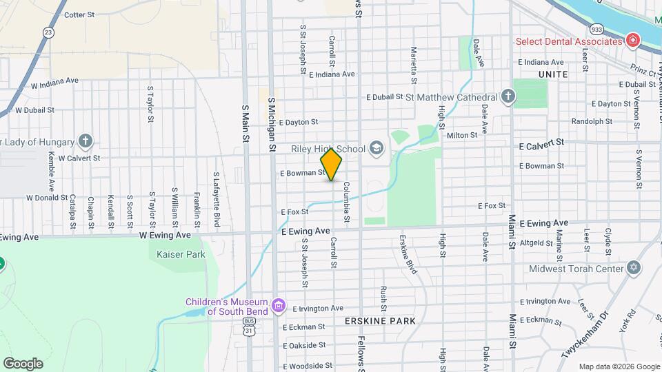 237 E Donald St Map and Location Details