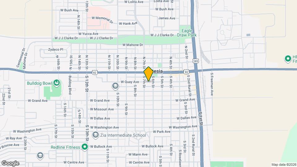 605 1/2 W Quay Ave Map and Location Details