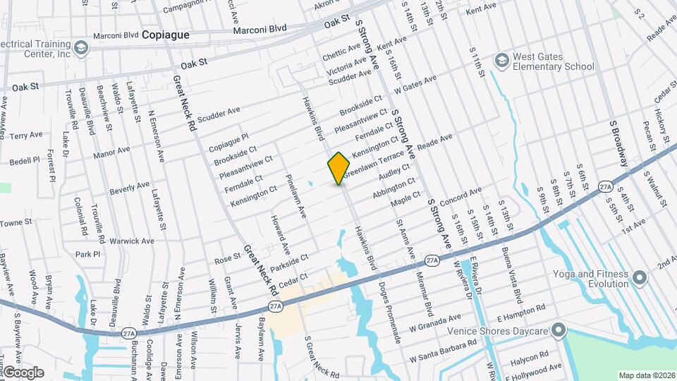 645 Hawkins Blvd Map and Location Details