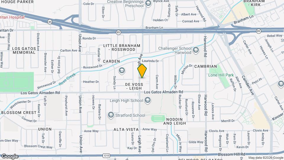 5124 Leigh Ave Map and Location Details