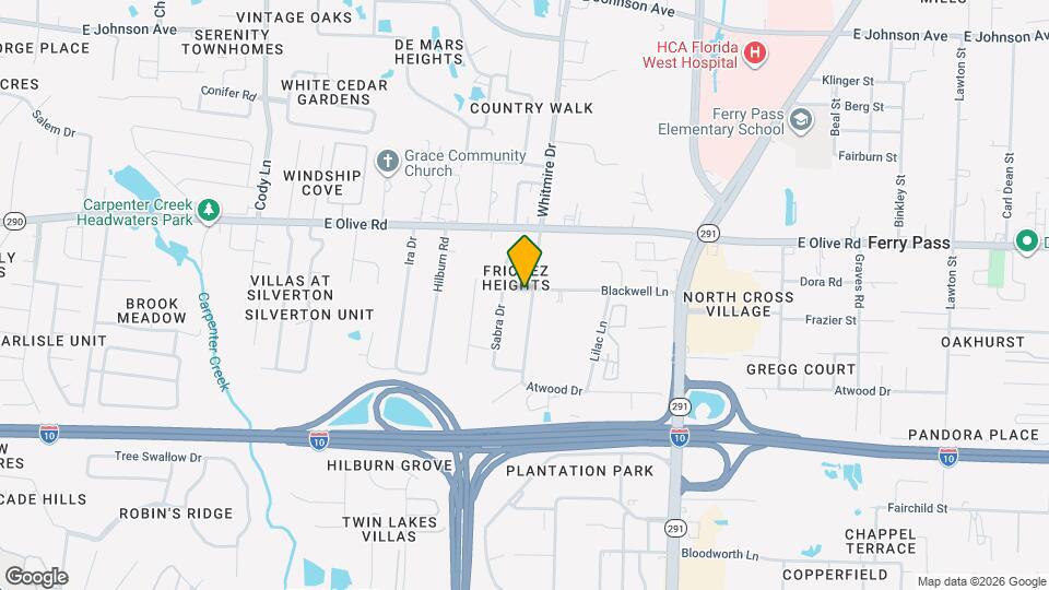 7903 Whitmire Dr Map and Location Details