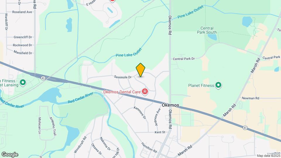 2216 Iroquois Rd Map and Location Details