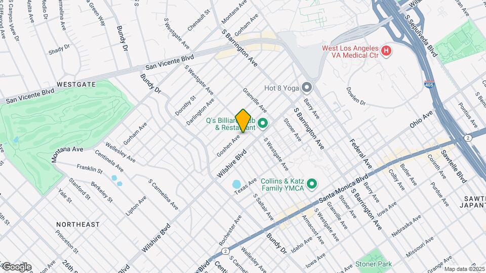 11916 Goshen Ave Map and Location Details