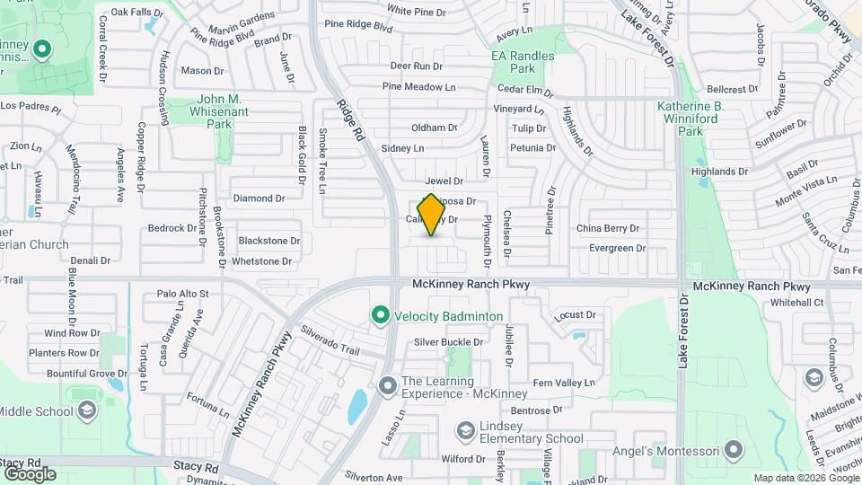 5912 Ridgeline Dr Map and Location Details