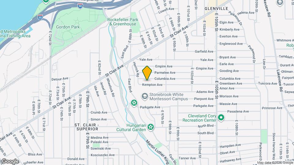 9003 Kempton Ave Map and Location Details