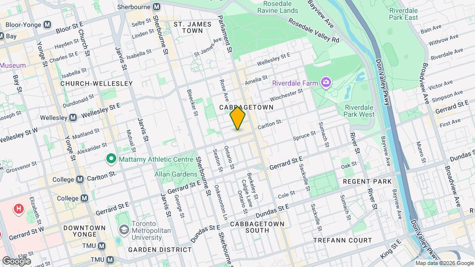 224 Carlton St. Map and Location Details