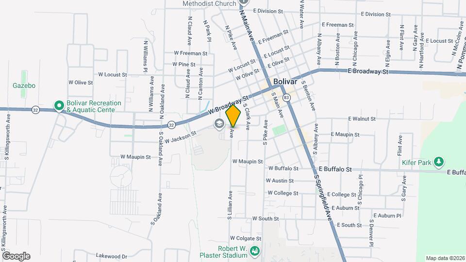 308 S Lillian Ave Map and Location Details