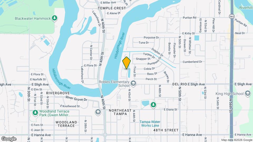 7132 Waterside Dr Map and Location Details