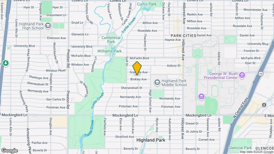 3706 Binkley Ave Map and Location Details