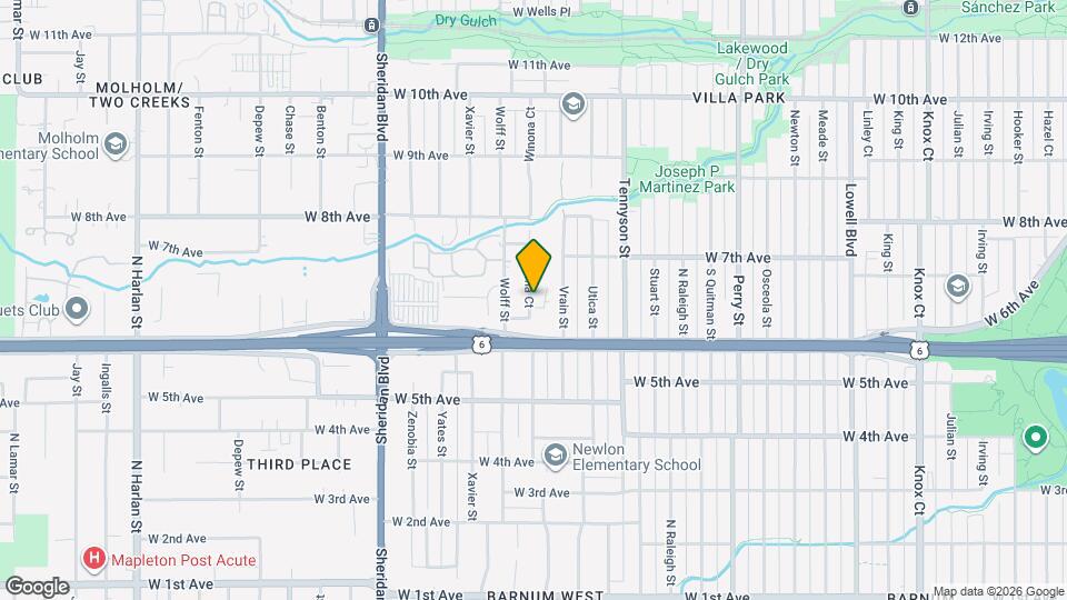 624 Winona Ct Map and Location Details