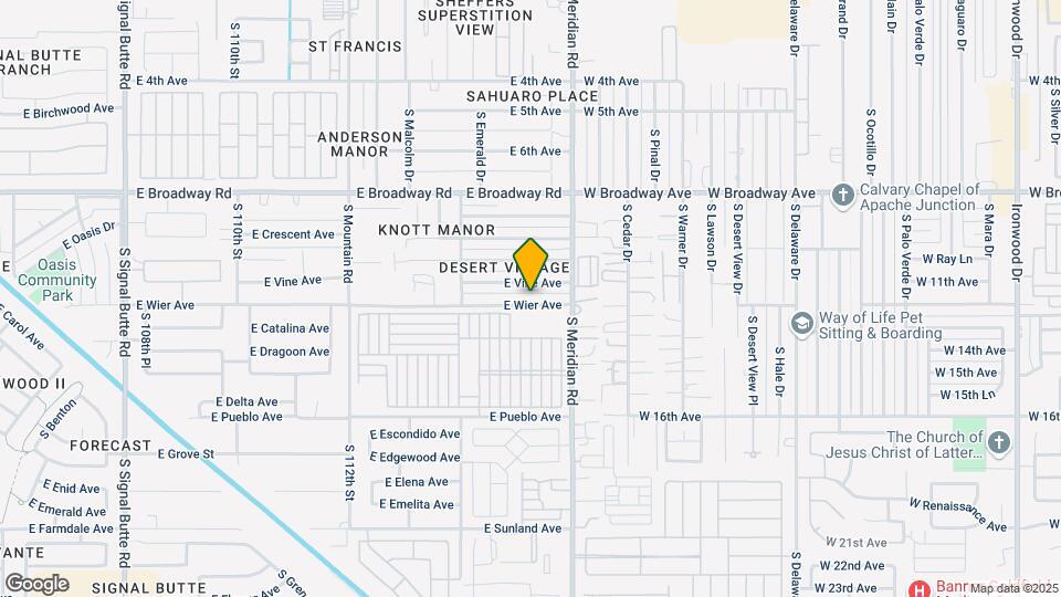11520 E Wier Ave Map and Location Details
