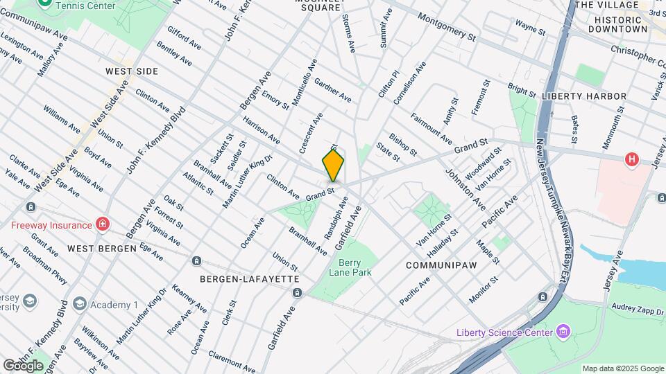 740 Grand St, Unit 2 Map and Location Details
