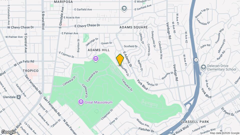 1425 Columbia Dr Map and Location Details