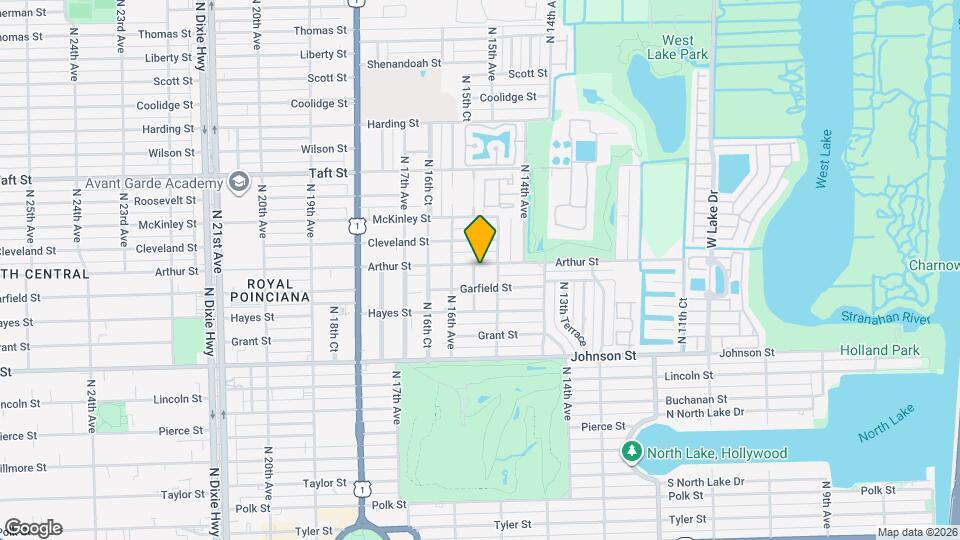 1540 Arthur St Mapa y Detalles de la Ubicación