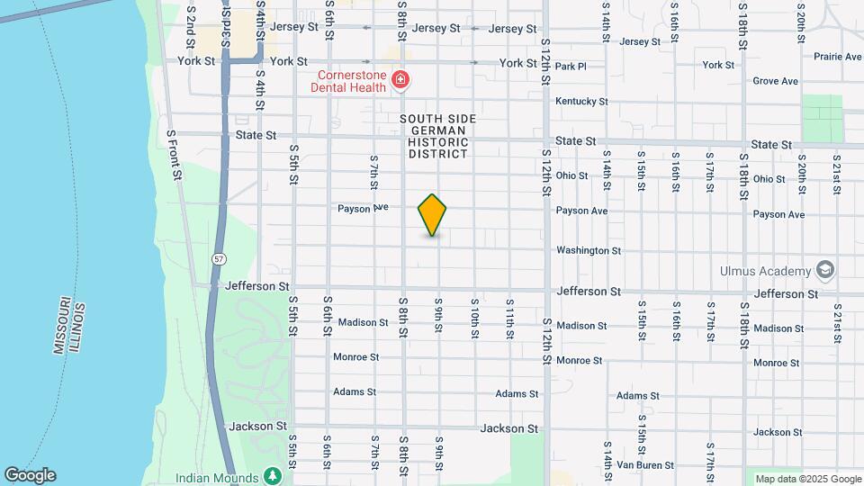 837 Washington St, Unit A Map and Location Details
